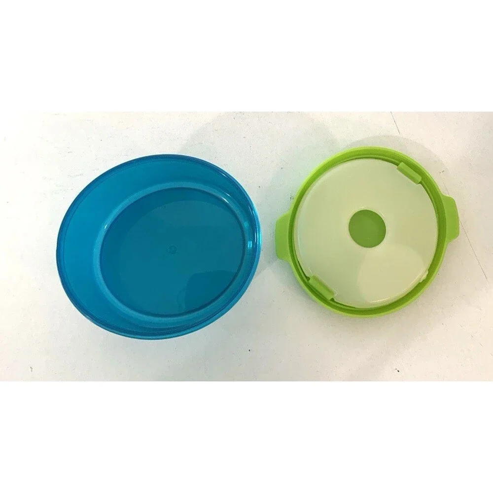 Set of 9 Avon Food Cooling Storage Containers with Built‑In Reusable Ice Packs